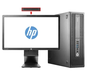 Zestaw Komputer HP 800 G2 SFF + Monitor HP 21.5" + Kamera internetowa + Głośniki 2.0 + Słuchawki z mikrofonem, Intel Core i7 VI-GEN, 32GB, 1TB SSD, Windows 11 Pro, 3 lata gwarancji