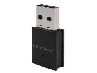 Karta sieciowa WiFi Qoltec Bezprzewodowy mini adapter WiFi Standard N | BT 4.0 USB