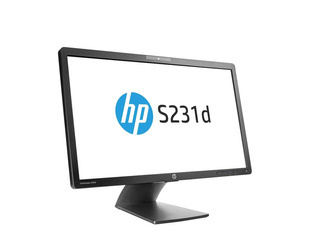 Monitor 23" LED HP S231d IPS 1920x1080 DisplayPort VGA USB RJ45 PIVOT, kamerka, 5 lat gwarancji