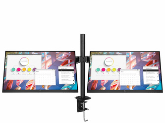 2 x Monitor 23.8" LED HP E24 G4 IPS 1920x1080 HDMI DisplayPort VGA USB, (2UB), 3 lata gwarancji