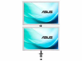 2 x Monitor 24'' LED ASUS BE24AW 1920x1200 IPS DisplayPort DVI VGA USB, (P2UB), głośniki, 1 rok gwarancji