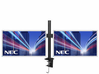 2 x Monitor 27" LED NEC MultiSync EA274WMi IPS 2560x1440 HDMI DisplayPort DVI VGA USB, głośniki, (2UB), 1 rok gwarancji