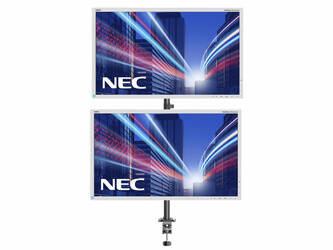 2 x Monitor 27" LED NEC MultiSync EA274WMi IPS 2560x1440 HDMI DisplayPort DVI VGA USB, głośniki, (P2UB), 1 rok gwarancji