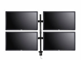 4 x Monitor 21.5'' LED Dell P2212H 1920x1080 DVI VGA USB, (4UB), 5 lat gwarancji