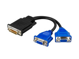 Adapter DMS-59 -> 2x VGA