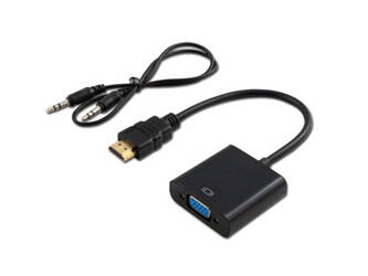 Adapter HDMI -> VGA + Audio