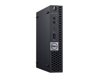 Dell OptiPlex Micro 5070m Intel Core i3 IX-GEN, 32GB, 1TB SSD, Windows 10 Pro COA, 3 lata gwarancji