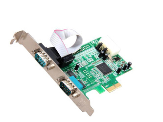 Karta RS-232 (COM) StarTech PEX2S553, 2x RS-232, PCI-Express x1, 2 lata gwarancji