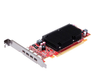 Karta graficzna AMD FirePro 2460 512MB PCI-E x16, 4x Mini DisplayPort, chłodzenie pasywne, 2 lata gwarancji 