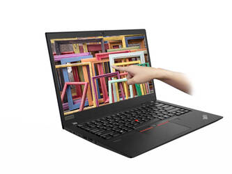 Lenovo 14" ThinkPad T14s Gen1 i5-10210U 1.6GHz, 8GB, 120GB SSD, Windows 10 Home, Intel UHD Graphics, FullHD, dotyk, kamerka, 3 lata gwarancji