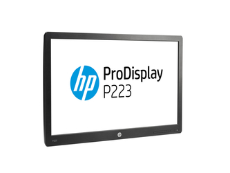 Monitor 21.5" LED HP P223 1920x1080 DisplayPort VGA, (BN), 3 lata gwarancji