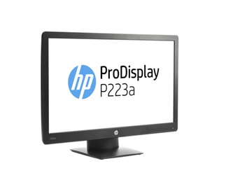 Monitor 21.5" LED HP P223a 1920x1080 DisplayPort VGA, głośniki, 3 lata gwarancji