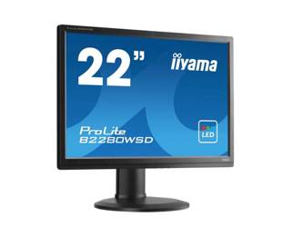 Monitor 22" LED iiyama B2280WSD 1680x1050 DVI VGA, głośniki, 3 lata gwarancji