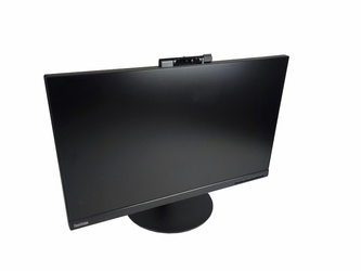 Monitor 23.8'' LED Lenovo T24v-20 IPS 1920x1080 HDMI DisplayPort VGA USB PIVOT, głośniki, kamerka, (NN), 1 rok gwarancji