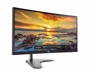 Monitor 34" LED Dell UltraSharp Curved U3415W IPS 3440x1440 HDMI MHL DisplayPort miniDisplayPort USB, głośniki, (UN), 1 rok gwarancji