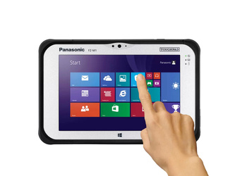 Panasonic 7" Toughpad FZ-M1 Intel i5-4302Y 1.6GHz, 4GB, 128GB SSD, Windows 8 Pro, iHD, WXGA, dotyk, 2x kamerka, 1 ROK GWARANCJI