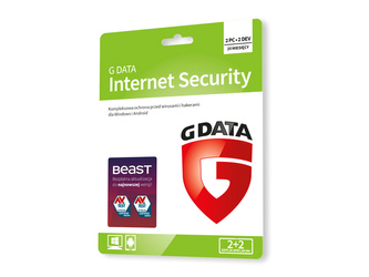 Program antywirusowy G DATA Internet Security 2PC + 2DEV KARTA 20 MIESIĘCY