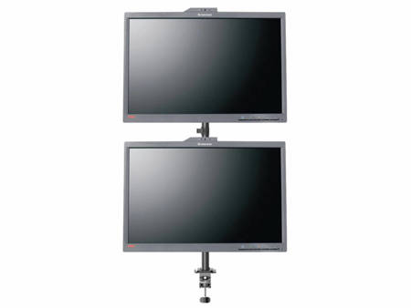 2 x Monitor 22'' LCD Lenovo ThinkVision L2251x 1680x1050 DisplayPort VGA USB, kamerka, (P2UB), 3 lata gwarancji