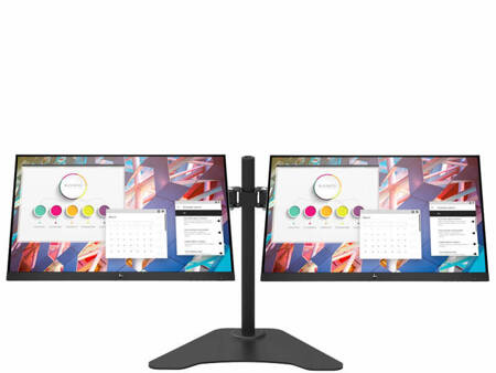 2 x Monitor 23.8" LED HP E24 G4 IPS 1920x1080 HDMI DisplayPort VGA USB, (2UN), 5 lat gwarancji