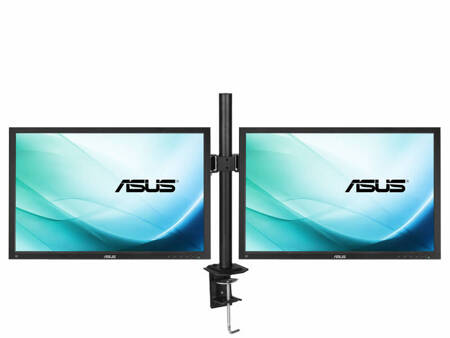 2 x Monitor 24'' LED ASUS BE24A 1920x1200 IPS DisplayPort DVI VGA USB, (2UB), głośniki, 1 rok gwarancji