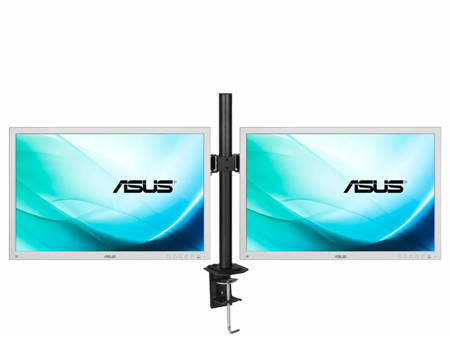 2 x Monitor 24'' LED ASUS BE24AW 1920x1200 IPS DisplayPort DVI VGA USB, (2UB), głośniki, 3 lata gwarancji