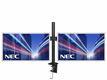 2 x Monitor 27" LED NEC MultiSync EA274WMi IPS 2560x1440 HDMI DisplayPort DVI VGA USB, głośniki, (2UB), 1 rok gwarancji