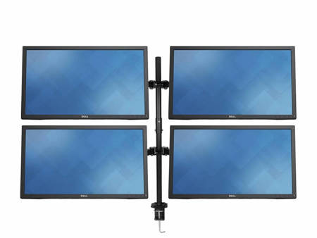 4 x Monitor 21.5" LED Dell E2216H 1920x1080 DisplayPort VGA, (4UB), 3 lata gwarancji 