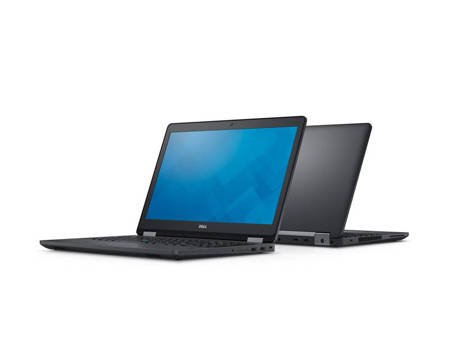 Dell 15.6" Latitude E5570 i5-6200U 2.3GHz, 4GB, 240GB SSD, Windows 10 Home, iHD, FullHD, kamerka, 3 lata gwarancji