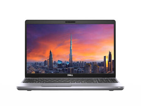 Dell 15.6" Precision 3551 i5-10400H 2.6GHz, 8GB, 240GB SSD, Windows 10 Home, Quadro P620/4GB, FullHD, kamerka, 3 lata gwarancji