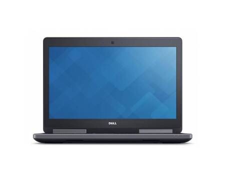 Dell 15.6" Precision 7520 i7-6820HQ 2.7GHz, 16GB, 120GB SSD, Windows 10 Pro COA, Quadro M2200/4GB, FullHD, kamerka, 3 lata gwarancji