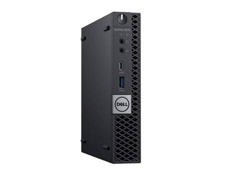 Dell OptiPlex Micro 5070m Intel Core i3 VIII-GEN, 8GB, 1TB, Windows 11 Pro, WiFi, 3 lata gwarancji