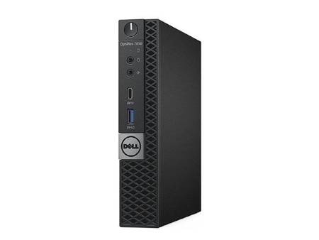 Dell OptiPlex Micro 7050m Intel Core i3 VI-GEN, 16GB, 120GB SSD, Windows 10 Pro COA, 3 lata gwarancji