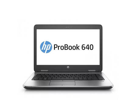 HP 14" ProBook 640 G2 i5-6300U 2.4GHz, 16GB, 120GB SSD, DVDRW, Windows 10 Home, iHD, FullHD, kamerka, 3 lata gwarancji