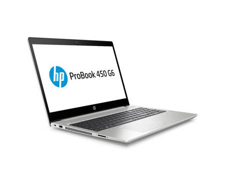 HP 15.6" ProBook 450 G6 i5-8265U 1.6GHz, 4GB, 240GB SSD, Windows 10 Home, iHD, HDTV, kamerka, 3 lata gwarancji