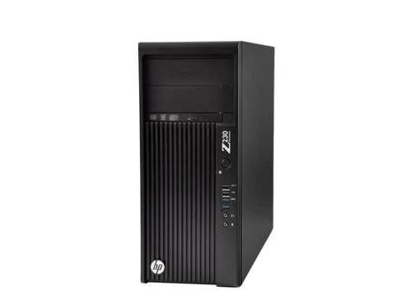 HP Z230 MT Xeon Quad Core E3-1226v3 3.3GHz, 16GB, 120GB SSD + 500GB, DVDRW, Windows 7 Professional, Quadro K620/2GB, 3 lata gwarancji