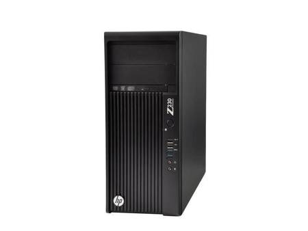 HP Z230 MT Xeon Quad Core E3-1245v3 3.4GHz, 32GB, 120GB SSD + 3TB, DVDRW, Windows 7 Professional, Quadro K620/2GB, 3 lata gwarancji