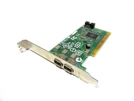 Karta FireWire PCI, 2xFW400 6-pin zewnętrzne, 1xFW wewnętrzne na panel, 2 lata gwarancji