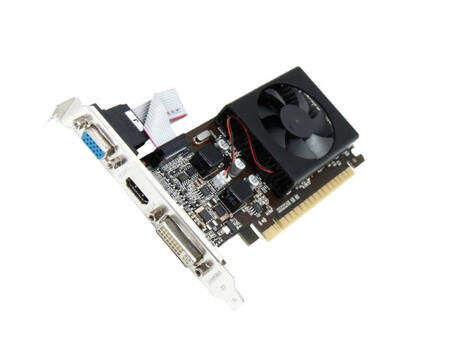 Karta graficzna nVidia GeForce GT 610 1GB PCI-E x16, 1xHDMI, 1xDVI, 1xVGA, 2 lata gwarancji 