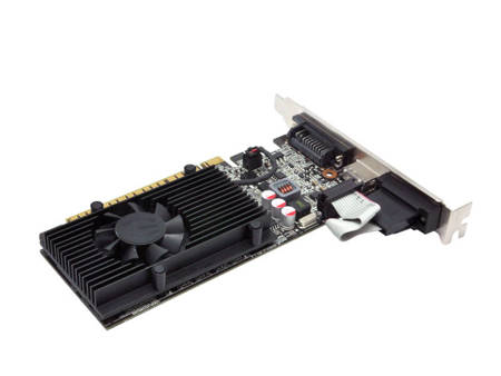 Karta graficzna nVidia GeForce GT 610 2GB PCI-E x16, 1xHDMI, 1xDisplayPort, 1xVGA, 2 lata gwarancji 