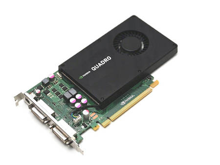 Karta graficzna nVidia Quadro K2000D 2GB, PCI-E x16, 2xDVI, 1xminiDisplayPort, 2 lata gwarancji