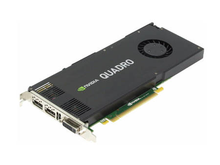 Karta graficzna nVidia Quadro K4200 4GB, PCI-E, DVI + 2x DisplayPort, 2 lata gwarancji