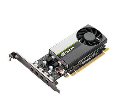 Karta graficzna nVidia Quadro T600 4GB, PCI-E x16, 4x miniDisplayPort, 2 lata gwarancji