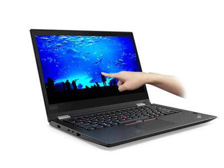 Lenovo 13.3" ThinkPad X380 Yoga i7-8650U 1.9GHz, 16GB, 240GB SSD, Windows 10 Pro COA, iHD, FullHD, dotyk, kamerka, 3 lata gwarancji