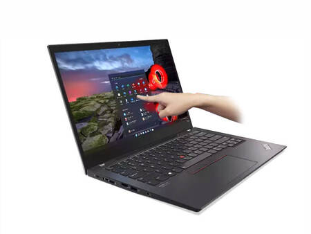 Lenovo 14" ThinkPad T14s Gen2 i5-1145G7 2.6GHz, 16GB, 240GB SSD, Windows 11 Home, Iris Xe, FullHD, dotyk, kamerka, 3 lata gwarancji