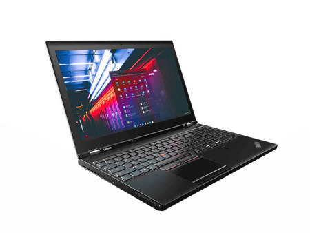 Lenovo 15.6" ThinkPad P51 i7-7820HQ 2.9GHz, 16GB, 240GB SSD, Windows 10 Pro COA, Quadro M2200/4GB, FullHD, kamerka, 3 lata gwarancji