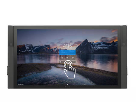 Microsoft Surface HUB 1597 All-in-One Intel Core i5 IV-GEN, 8GB, 120GB SSD, Windows 10, 55" FullHD, iHD, dotyk, kamerka, BRAK PODSTAWY, 1 ROK GWARANCJI