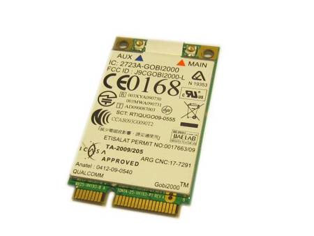 Modem WWAN Qualcomm GOBI 2000 do Lenovo, miniPCI-E, 3G, 2 lata gwarancji 