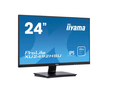 Monitor 23.8" LED iiyama XU2492HSU IPS 1920x1080 HDMI DisplayPort VGA USB, głośniki, 5 lat gwarancji