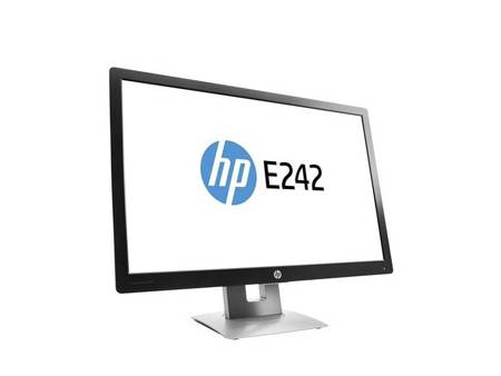 Monitor 24" LED HP E242 IPS 1920x1200 HDMI VGA DisplayPort USB PIVOT, 3 lata gwarancji