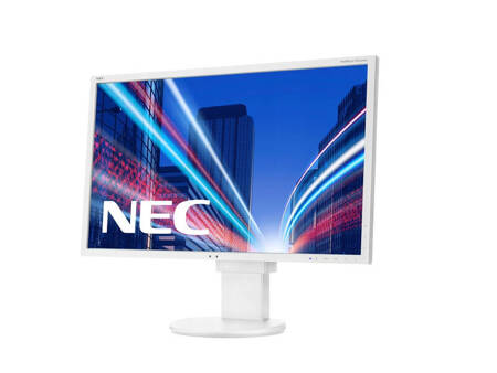 Monitor 24'' LED NEC MultiSync EA243WM WideScreen 1920x1200 HDMI DisplayPort DVI VGA USB PIVOT, głośniki, 3 lata gwarancji